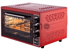Мини-печь красный KRAFT KF-MO 3804 RKR