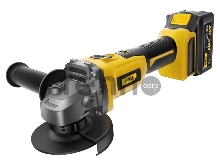 Угловая шлифмашина аккумуляторная Deli DL-JM20-E1D4 (1АКБ+ЗУ, 20В, 4А*ч, 100мм, 3500/6000/8500об/мин, картон)