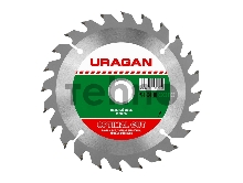 Диск URAGAN Optima 200х32/30мм 36Т, диск пильный по дереву