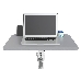 Стол для ноутбука Cactus VM-FDS101B столешница МДФ серый 70x52x106см (CS-FDS101WGY), фото 8