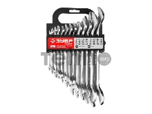 Набор рожковых гаечных ключей 12 шт, 6 - 32 мм, ЗУБР Набор рожковых гаечных ключей 12 шт, 6 - 32 мм, ЗУБР