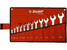 Набор рожковых гаечных ключей 12 шт, 6 - 32 мм, ЗУБР
