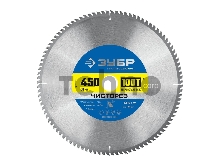 Диск ЗУБР Чисторез 450 x 50мм 100Т, диск пильный по дереву