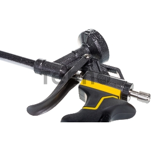 Пистолет для монтажной пены Stayer BLACK PRO метал корпус тефлоновое покрытие 06862_z02