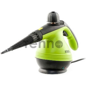 Пароочиститель ручной Kitfort КТ-906 1200Вт зеленый