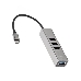 Переходник USB 3.1 Type-C -->4 USB3.0, Aluminum Shell, 0.2м Telecom <TA310C>, фото 4