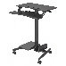 Стол для ноутбука Cactus VM-FDS108 столешница МДФ черный 71x39.2x110см (CS-FDS108BBK), фото 1
