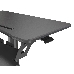Стол для ноутбука Cactus VM-FDS108 столешница МДФ черный 71x39.2x110см (CS-FDS108BBK), фото 4
