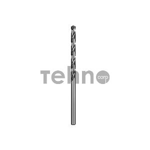 Сверло по металлу KRAFTOOL HSS-G 3.3 х65мм, HSS-G, сталь М2(S6-5-2)