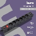 Сетевой фильтр Buro BU-SP1.8_USB_2A-B 1.8м (6 розеток) черный (коробка), фото 1