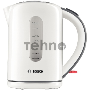 Чайник Bosch TWK7601,об.1,7л, 2200Вт., пластик, белый Чайник Bosch TWK7601,об.1,7л, 2200Вт., пластик, белый