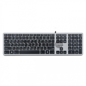 Клавиатура Gembird KB-8420, USB, 109 кл., м/медиа, ножничный механизм, бесшумная Клавиатура Gembird KB-8420, USB, 109 кл., м/медиа, ножничный механизм, бесшумная