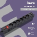 Сетевой фильтр Buro BU-SP3_USB_2A-B 3м (6 розеток) черный (коробка), фото 1