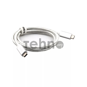 Кабель USB 3.1 Type Cm -- Cm IC 5А 10Gbs длина 1M, Telecom <TC420S> серебряный Кабель USB 3.1 Type Cm -- Cm IC 5А 10Gbs длина 1M, Telecom <TC420S> серебряный