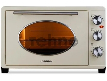 Мини-печь Hyundai MIO-HY084 33л. 1500Вт бежевый/хром