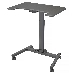 Стол для ноутбука Cactus VM-FDE101 столешница МДФ черный 80x60x123см (CS-FDE101BBK), фото 1