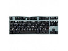 Клавиатура беспр. механ. Gembird KBW-G540L, BT 5.0/2,4 ГГц/USB, мет, переключатели Outemu Blue, 87 клавиши, белая подсветка