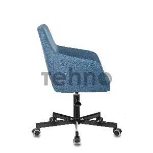 Кресло Бюрократ CH-380M сердитое море 38-415 крестовина металл