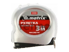 Рулетка MATRIX 31010  magnetic 3мх16мм магнитный зацеп