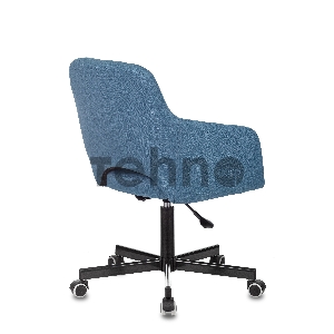 Кресло Бюрократ CH-380M сердитое море 38-415 крестовина металл