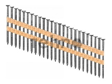 Гвозди ЗУБР РГР-21 90 мм реечные рифленые, 21°, 2000 шт.