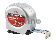 Рулетка MATRIX Magnetic, 7,5 м х 25 мм, магнитный зацеп// 31012