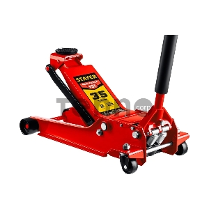 Домкрат STAYER F-37 3.5т 98-535мм подкатной домкрат универсальный для СТО, RED FORCE
