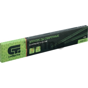 Электроды АНО-21, диам. 3 мм, 1 кг., рутиловое покрытие// Сибртех