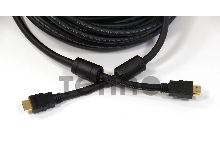 Кабель HDMI 19M/M ver 2.0, 10М, 2 фильтра  Aopen <ACG711D-10M>     