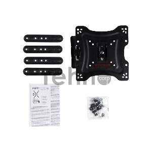 Кронштейн для телевизора Arm media LCD-403 new black, 26-55, max 30 кг, VESA 400x400мм