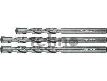 Набор сверл по бетону ЗУБР Мастер 3 шт: d 6-8-10 мм