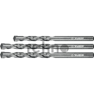 Набор сверл по бетону ЗУБР Мастер 3 шт: d 6-8-10 мм