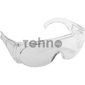 Прозрачные, очки защитные открытого типа STAYER MASTER, с боковой вентиляцией