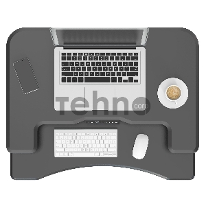 Стол для ноутбука Cactus VM-FDE103 столешница МДФ черный 91.5x56x123см (CS-FDE103BBK)
