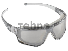 Прозрачные профессиональные защитные очки KRAFTOOL ORION с регулируемыми дужками, поликарбонатная монолинза, непрямая вентиляция