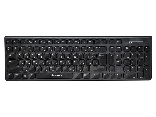 Клавиатура Oklick 880S черный USB беспроводная slim Multimedia