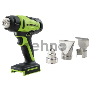 Фен строительный аккумуляторный GreenWorks G24HG, 24V, без АКБ и ЗУ (3400207)