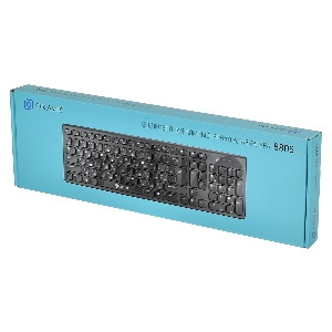 Клавиатура Oklick 880S черный USB беспроводная slim Multimedia