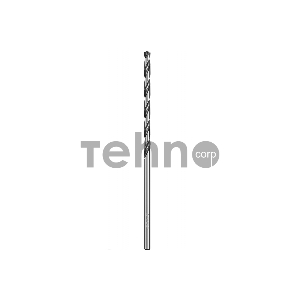 Удлиненное сверло по металлу ЗУБР ПРОФ-А 2.5х95мм, сталь Р6М5, класс А