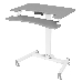 Стол для ноутбука Cactus VM-FDE103 столешница МДФ серый 91.5x56x123см (CS-FDE103WGY), фото 1