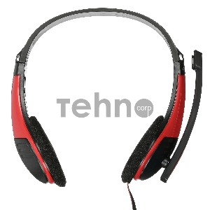 Наушники с микрофоном Oklick HS-M150 черный 2.2м накладные оголовье (NO-003N)
