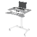 Стол для ноутбука Cactus VM-FDE103 столешница МДФ серый 91.5x56x123см (CS-FDE103WGY), фото 3