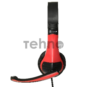 Наушники с микрофоном Oklick HS-M150 черный 2.2м накладные оголовье (NO-003N)