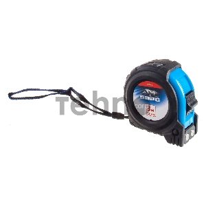 Рулетка Вектор 3 м х 19 мм, утолщенное полотно, магнитный зацеп, обрезиненный корпус// Барс