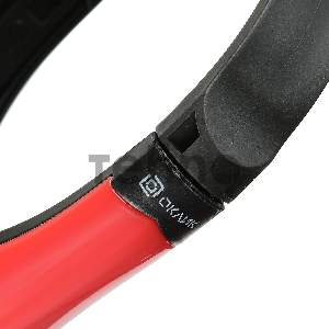 Наушники с микрофоном Oklick HS-M150 черный 2.2м накладные оголовье (NO-003N)