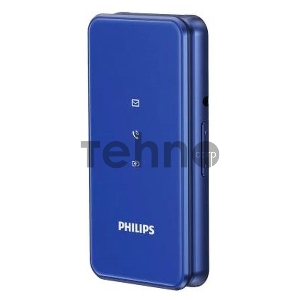 Мобильный телефон Philips E2601 Xenium синий раскладной 2Sim 2.4 240x320 Nucleus 0.3Mpix GSM900/1800 FM
