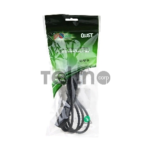 Кабель компьютер-розетка Aopen 1.8метра 220V (EURO) VDE 3G*0,5mm2 QUST ACE021-1.8M