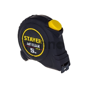 Рулетка с автостопом STAYER АutoLock 5м / 19мм Рулетка с автостопом STAYER АutoLock 5м / 19мм