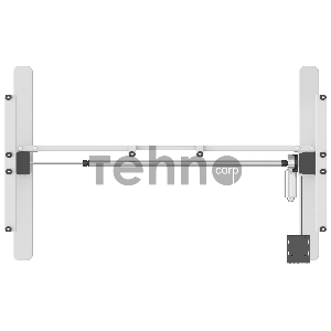 Подстолье Cactus CS-EDF-WT каркас белый