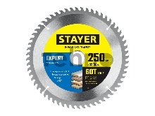 Диск пильный по дереву, точный рез STAYER EXPERT 250 x 32/30мм 60Т
